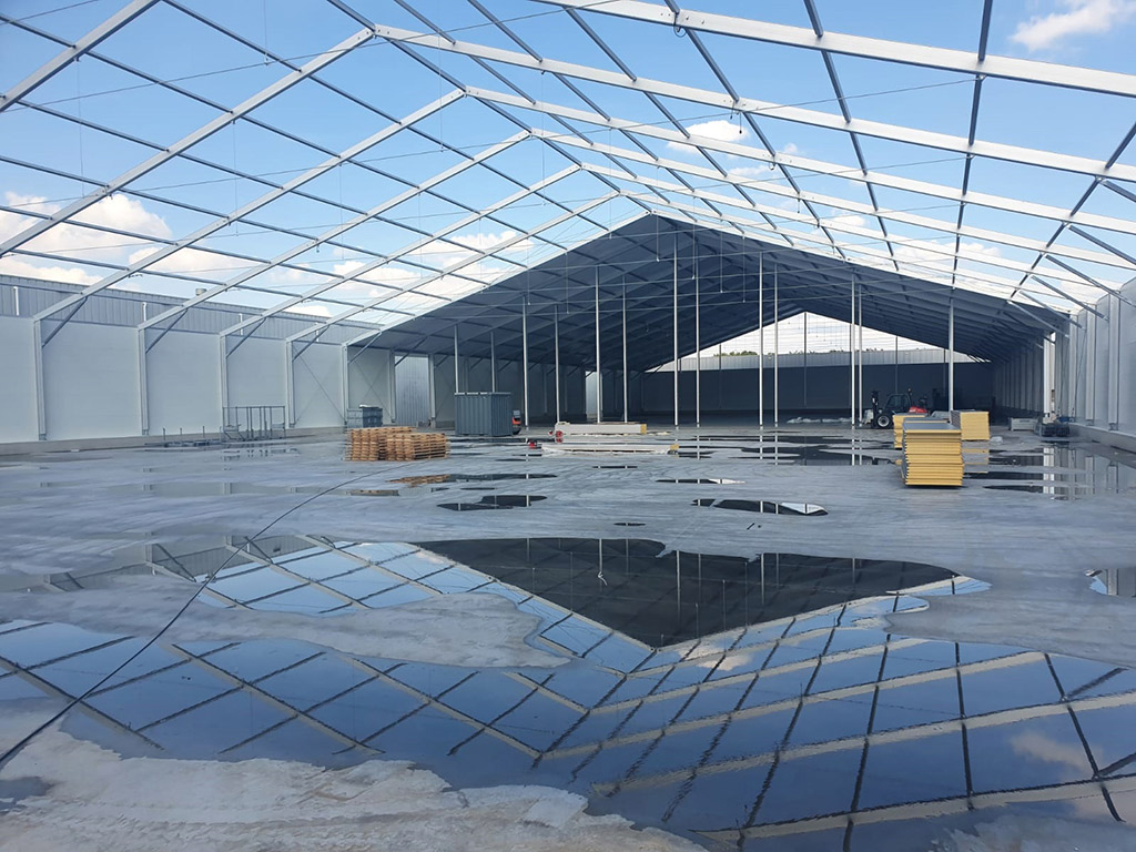 Warehouse structure Unimpack rucphen